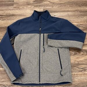 The North Face Men's Navy and Grey Apex Bionic 2 Performance Jacket Size Small